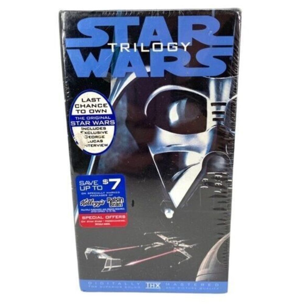 Star Wars Empire Jedi 1995 THX VHS Trilogy Box Set Brand New Sealed